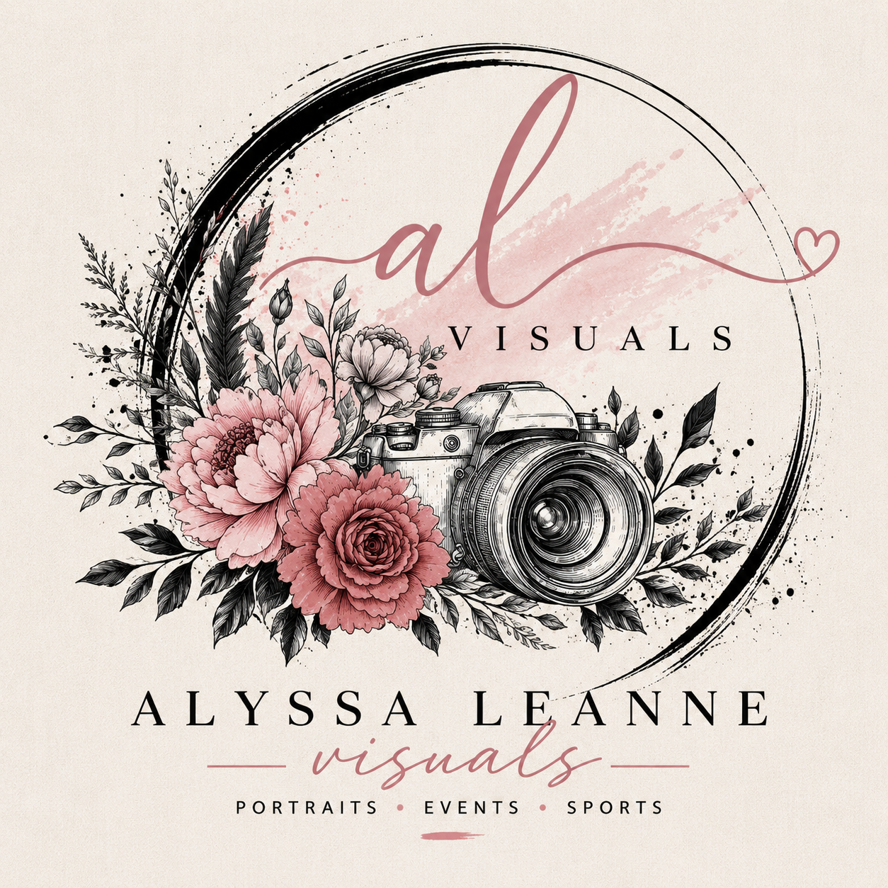 Alyssa Leanne Visuals photography brand mark